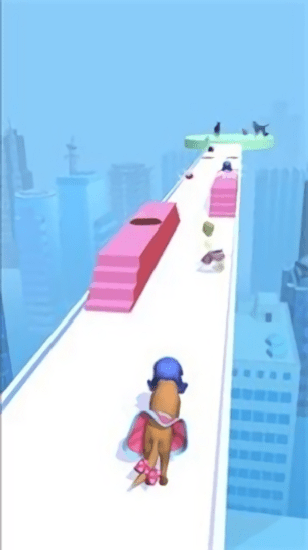 美容师跑步3d游戏(groomer run)