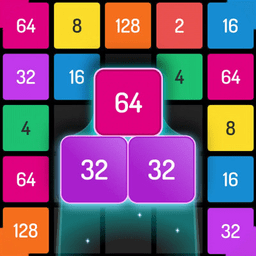 2048方块进化小游戏(BlockX2)