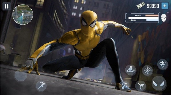 蜘蛛侠英雄黑帮之城游戏(spider rope hero)