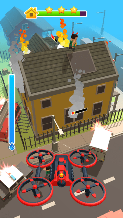 无人机消防员手机版(drone firefighter)