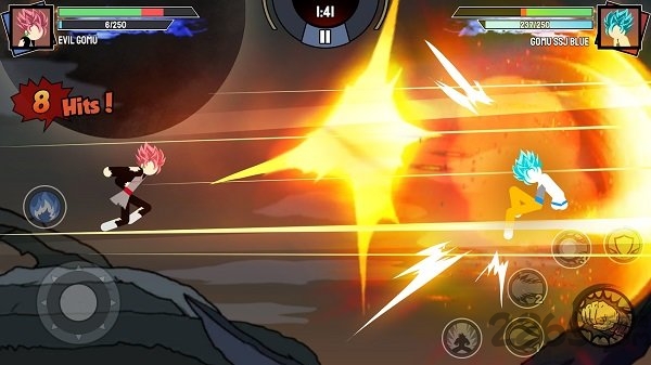火柴人勇士超级龙影搏斗最新版