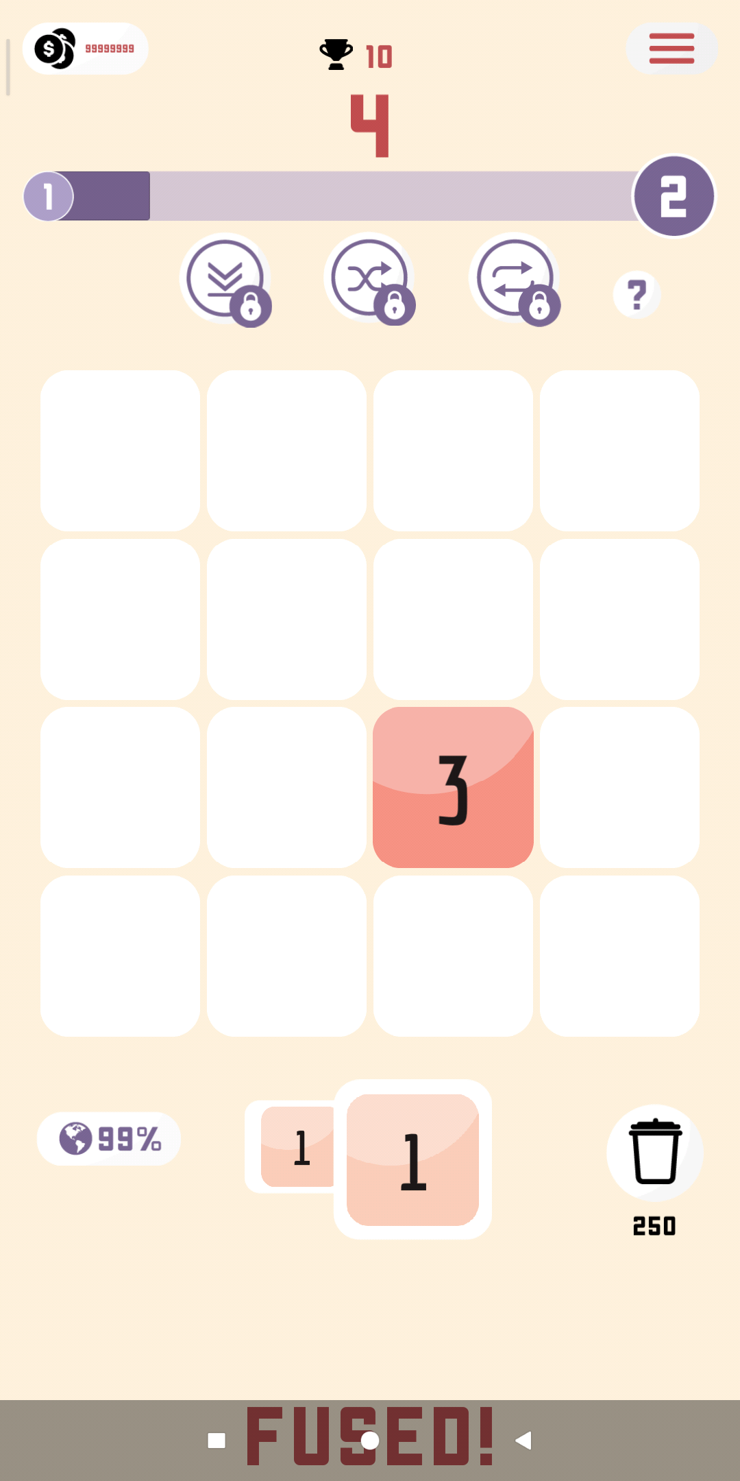 合并数字游戏
