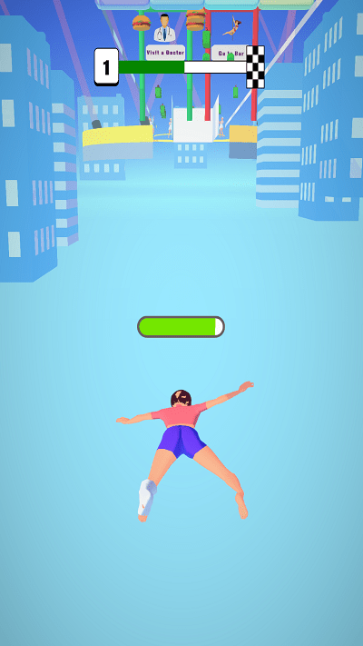 受伤跑步游戏(injury run)
