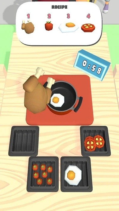 食物烹饪大师3d游戏