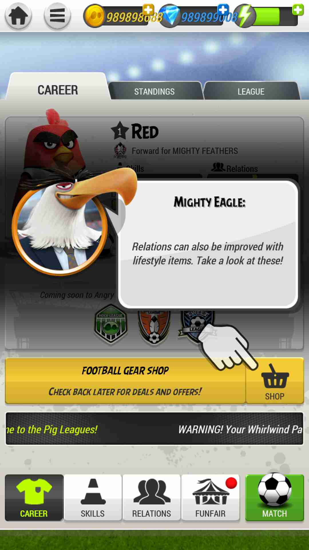 愤怒的小鸟足球队内购破解版