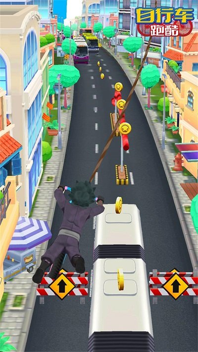 自行车跑酷小游戏