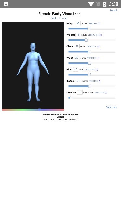 bodyvisualizer身材模拟器中文版