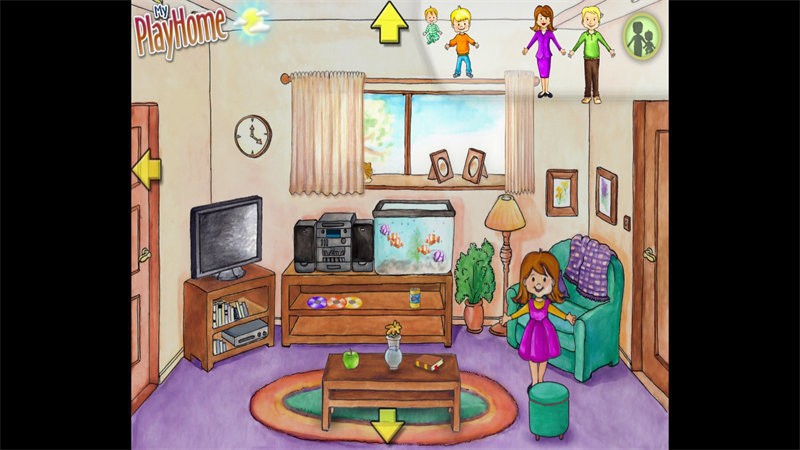 娃娃屋咖啡厅小游戏(my playhome)