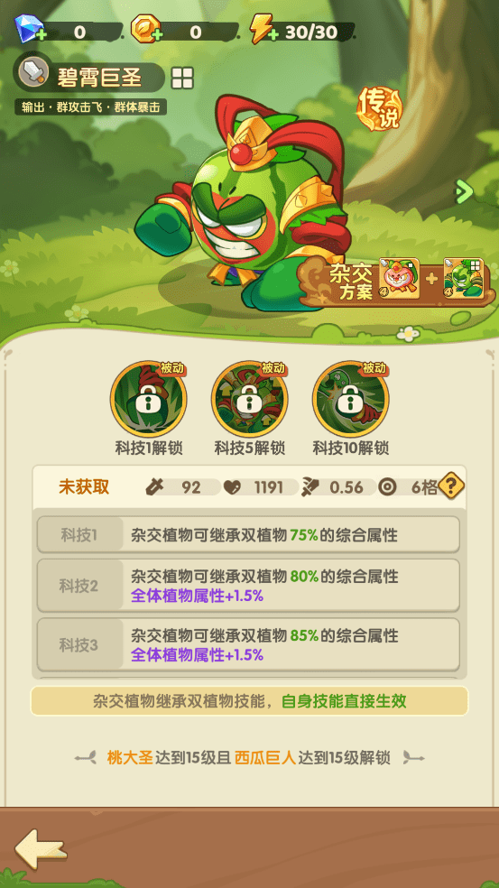 《保卫向日葵》杂交植物攻略 《保卫向日葵》杂交植物攻略