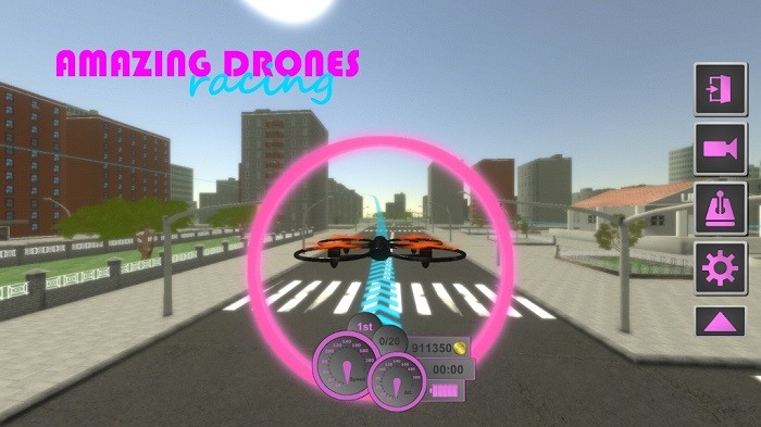 神奇无人机赛车游戏(amazing drones racing)