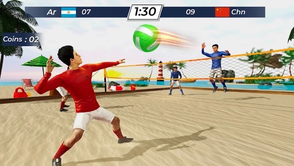 沙滩排球大作战游戏(volley ball)