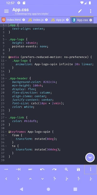 acode代码编辑器app