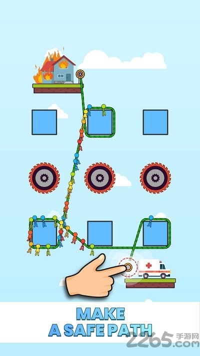 火柴人绳索救援手机版