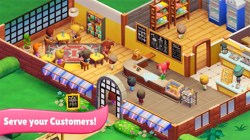 空闲咖啡世界最新版(idle cafe world)