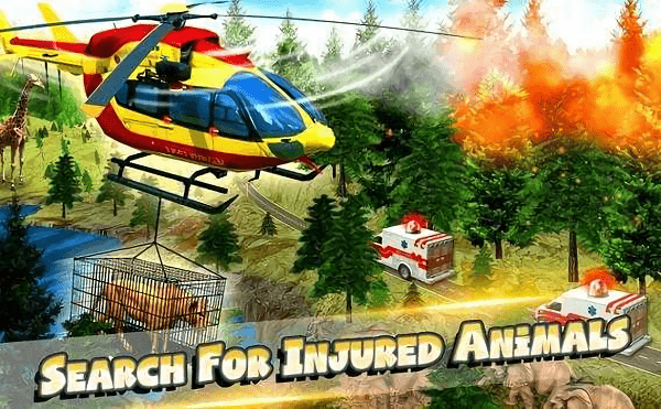 应急消防员救援模拟器游戏(animal rescue)