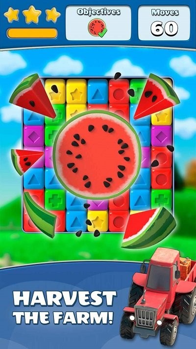 农场方块消除最新版(farm blocks)