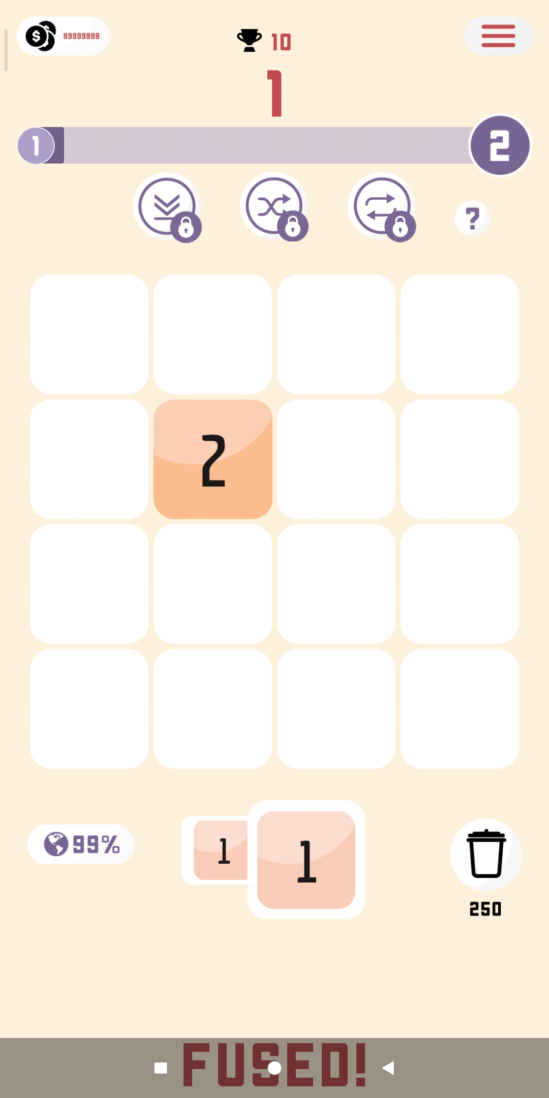 合并数字游戏