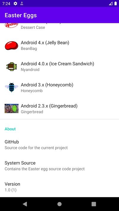 Easter eggs app(安卓彩蛋软件)