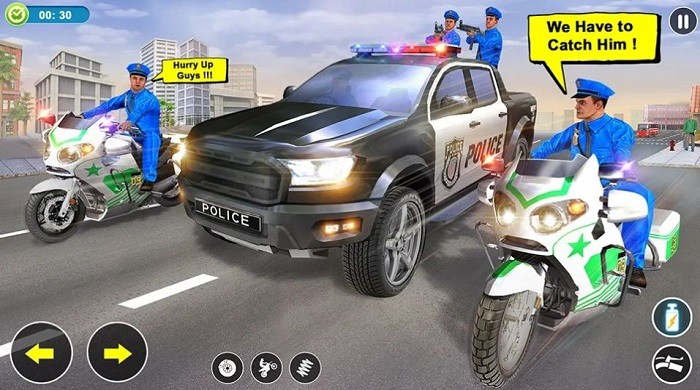 警察特技驾驶游戏(police bike stunks)