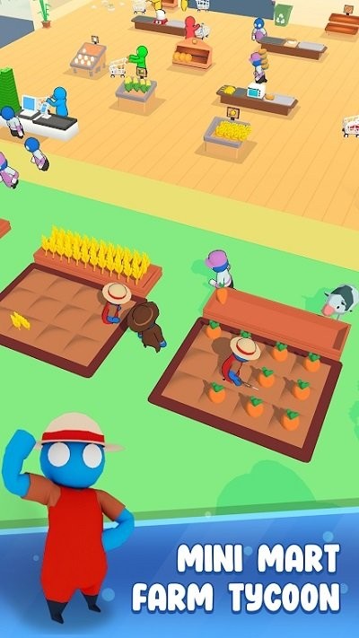 迷你超市闲置农场大亨游戏(mini mart idle farm tycoon)