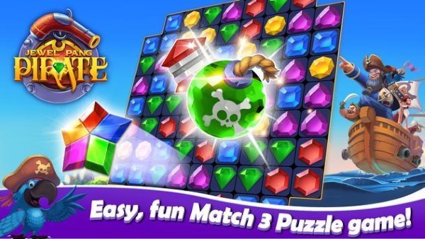 海盗宝石三消游戏