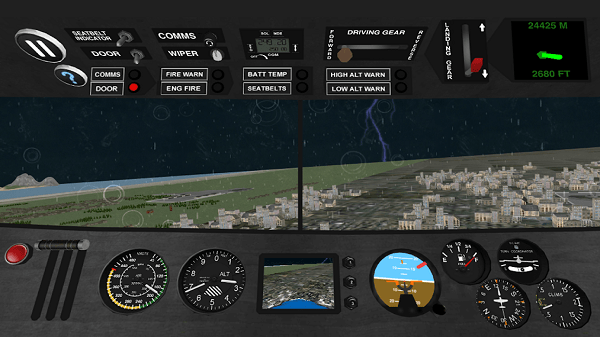 飞机驾驶员模拟器3d游戏(airplane pilot simulator 3d)