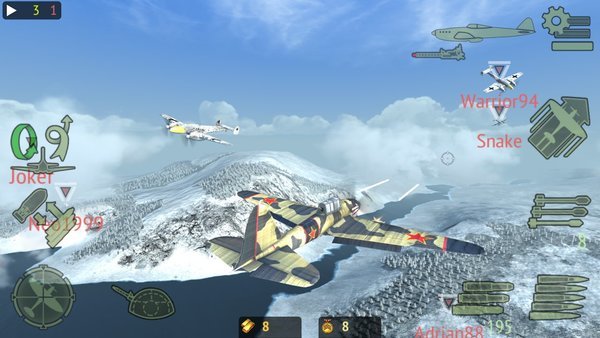战机第二次世界大战游戏(战机二战Warplanes: Online Combat)
