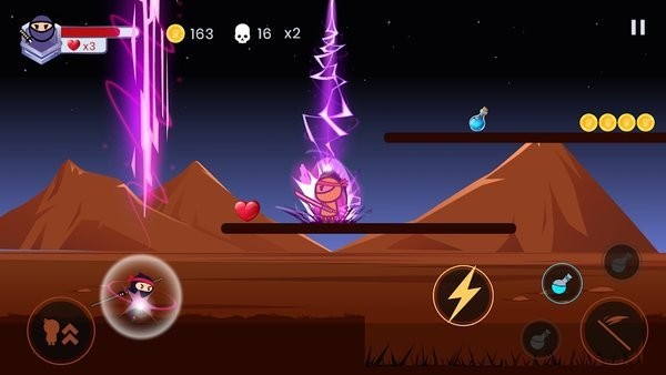 忍者跑最新版(ninja run)