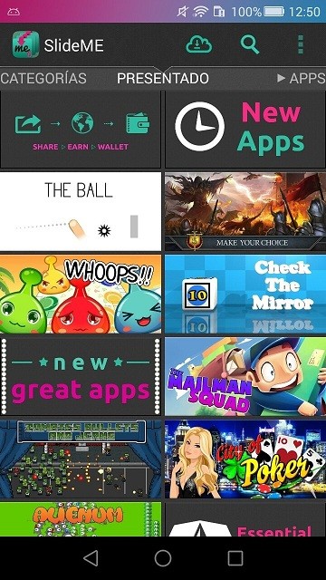 slideMe app