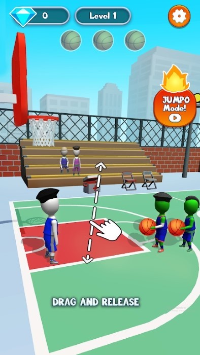 篮球积木游戏(basketball block)