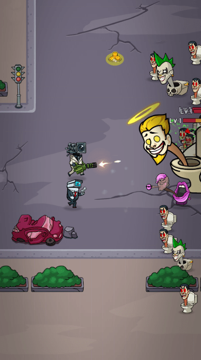 马桶人生存之战游戏(toilet monster)