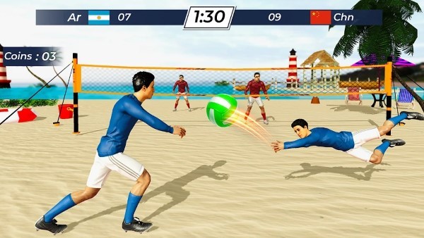 沙滩排球大作战游戏(volley ball)