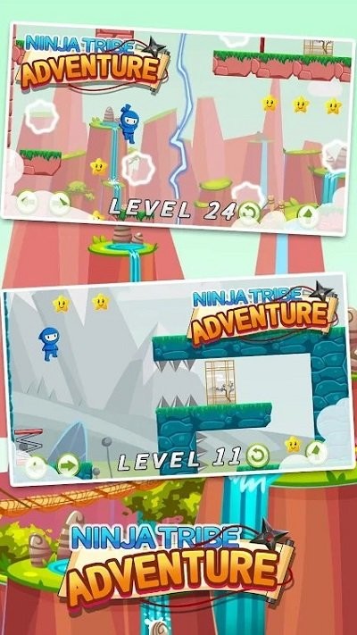 忍者部落冒险游戏(ninja tribe adventure)