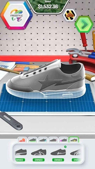 运动鞋工艺游戏(sneaker craft)