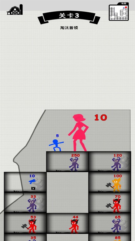 女王军团爬塔闯关游戏