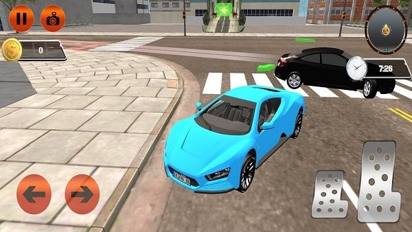 疯狂的汽车驾驶游戏(extreme sports car)