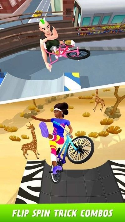 空气动力小轮车手游(max air bmx)