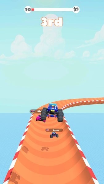 赛车追逐特技手游