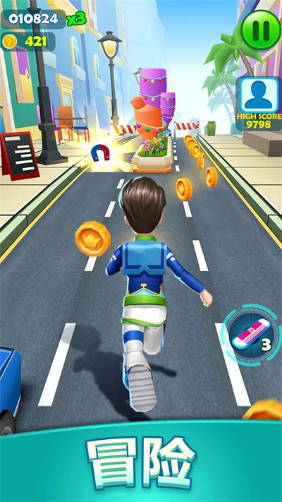 超级小子跑酷手机版