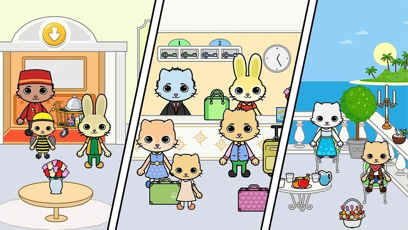 托卡迷你小镇公寓游戏