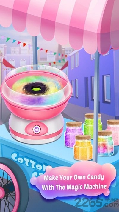 棉花糖甜品店游戏
