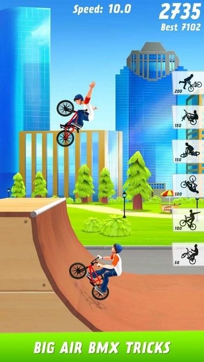 空气动力小轮车手游(max air bmx)