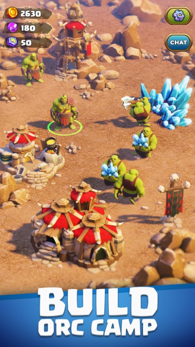 矿石工艺兽人采矿营地游戏(orecraft)