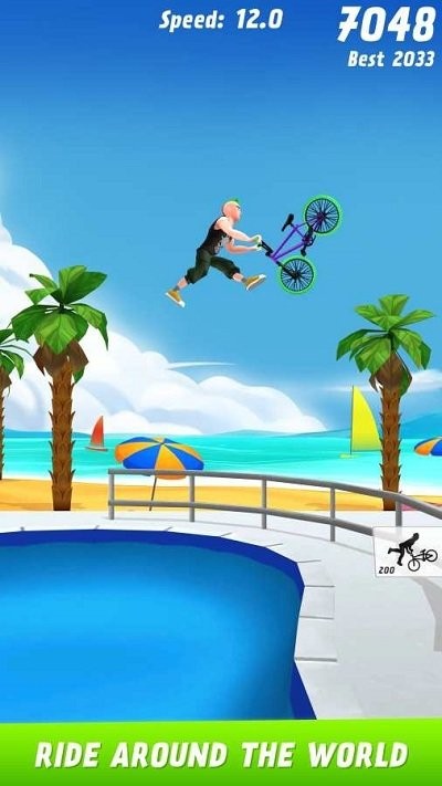 空气动力小轮车手游(max air bmx)