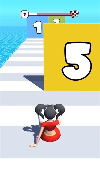 美少女枪手跑3d最新版(shoot and run 3d)