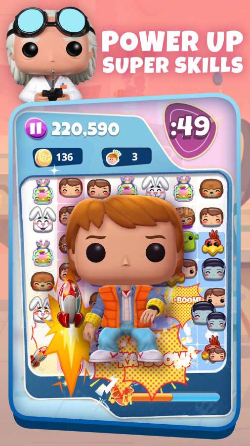 funko玩偶消除闪击战游戏
