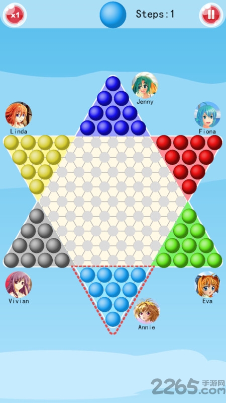 手机跳棋游戏
