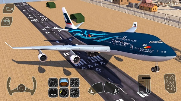 飞行员竞赛模拟器最新版本(Take off Airplane Pilot Race)