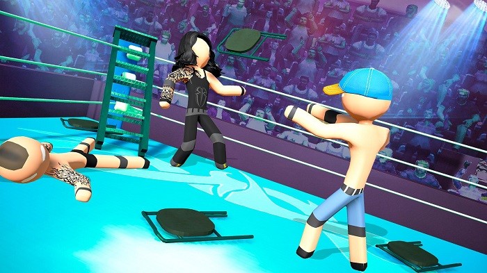 斯蒂克曼摔跤游戏(stickmen wrestling)