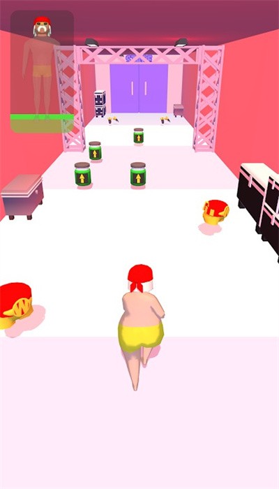 摔跤跑秀游戏(wrestling run)